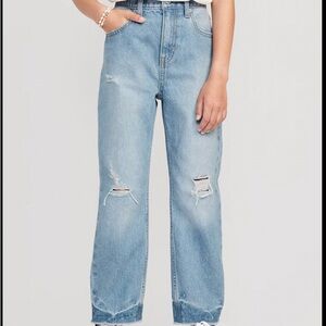 Old Navy Slouchy Straight Girls Jeans